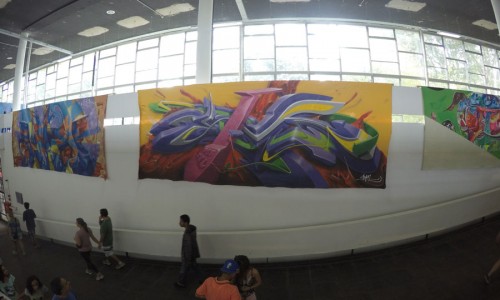 GOPR0124 500x300 - Visitamos a 3ª edição da Bienal Internacional Graffiti Fine Art