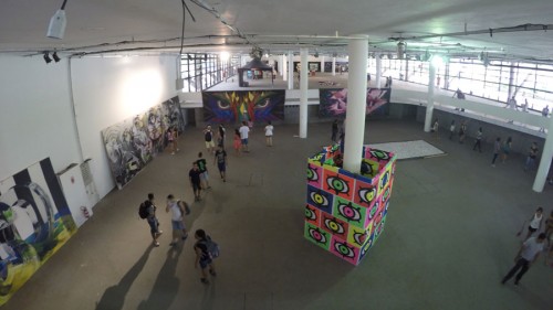 GOPR0135 500x281 - Visitamos a 3ª edição da Bienal Internacional Graffiti Fine Art