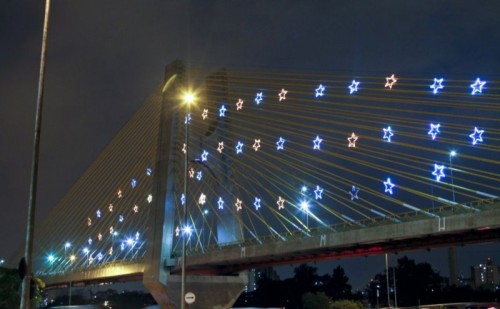 Ponte Orestes Quercia2 500x309 - Natal Iluminado começa hoje em São Paulo
