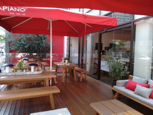 Deck do Vapiano 500x375 - Lugares pet friendly em São Paulo # 1: Restaurantes