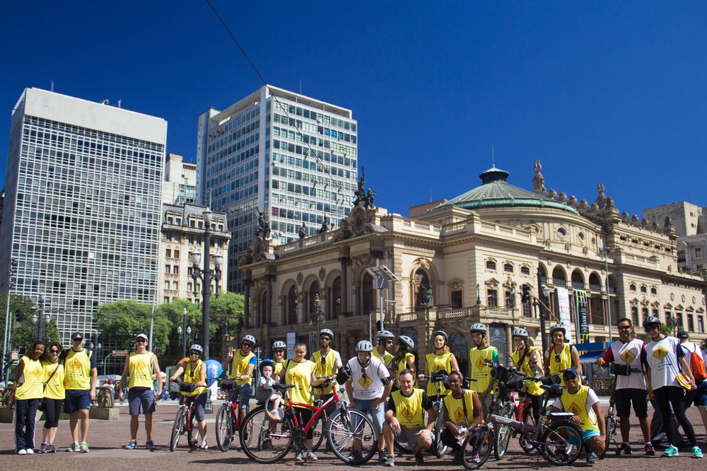 o - Bike tour gratuito em São Paulo