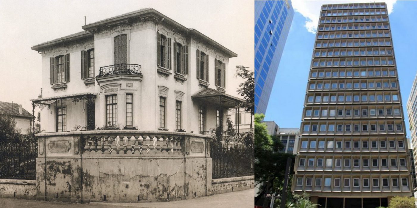 Série Avenida Paulista: da mansão de Cardoso de Almeida ao prédio do Banco PanAmeriano do Grupo Silvio Santos.
