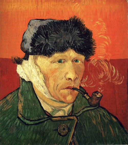 autorretrato com a orelha cortada vincent van gogh 500x566 - São Paulo receberá Van Gogh no CCBB