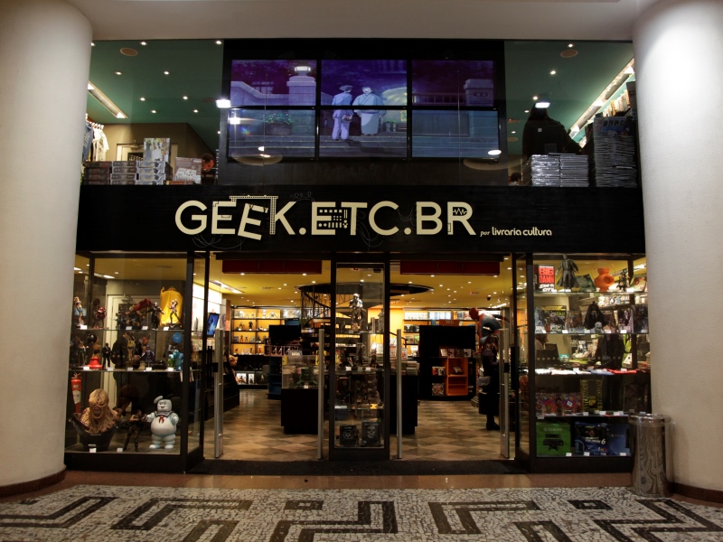 livraria cultura com br 2 - Tour Geek em São Paulo