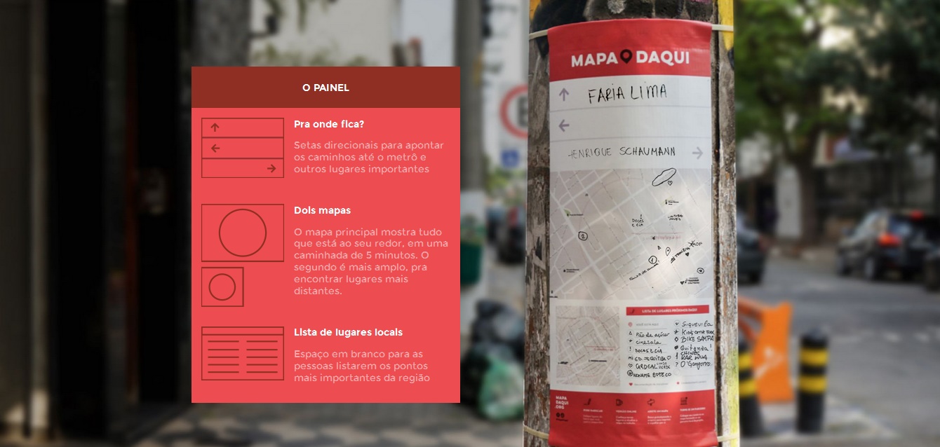 mapadaqui exemplo - Mapa Daqui: sinalização colaborativa para sua cidade