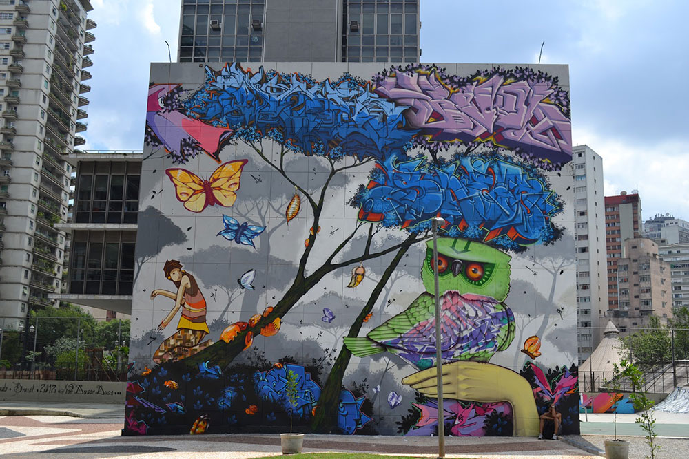 binhone - Roteiro de arte urbana de São Paulo