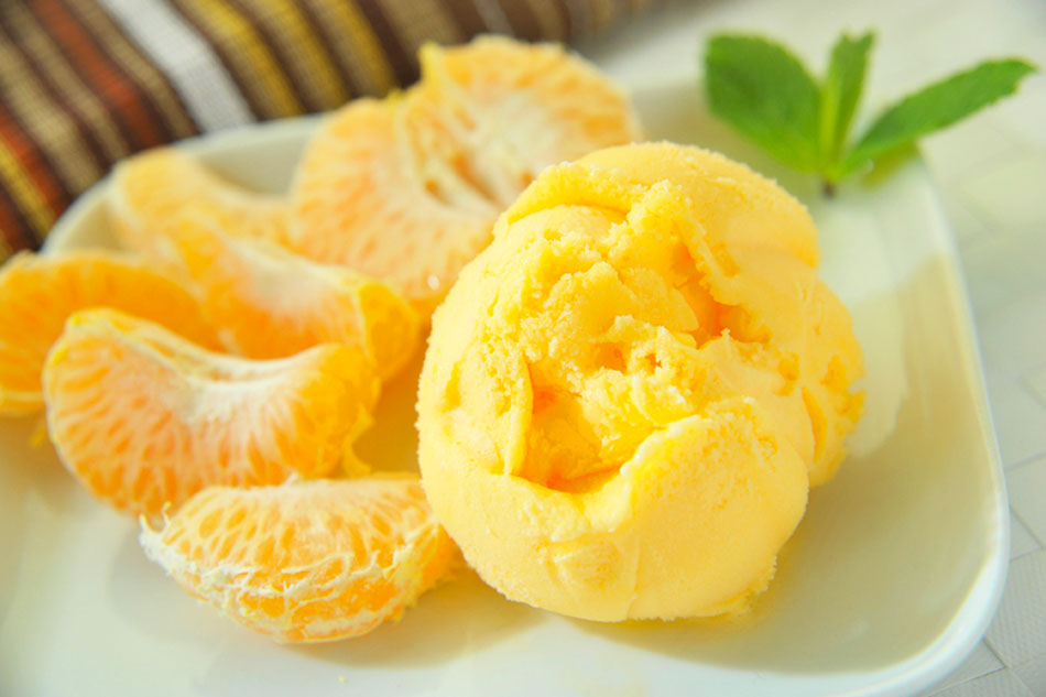tangerina - O tradicional e delicioso sorvete do Ipiranga!