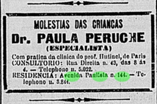 Dr. Paula Peruche 500x331 - Série Avenida Paulista: morada de Inglez de Souza, Peruche e Calfat