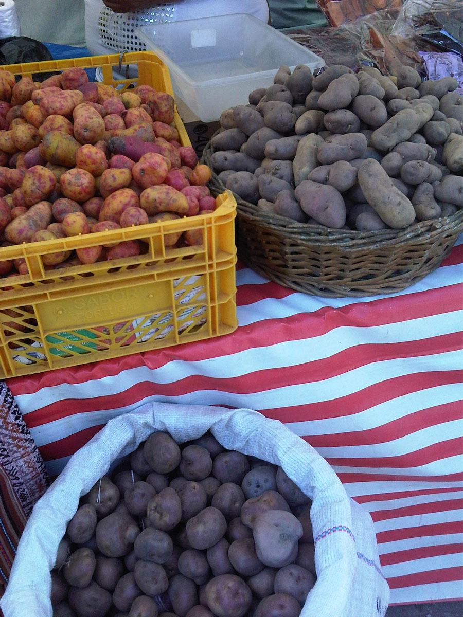 batatas - Feira Kantuta, um pedacinho da Bolívia em São Paulo