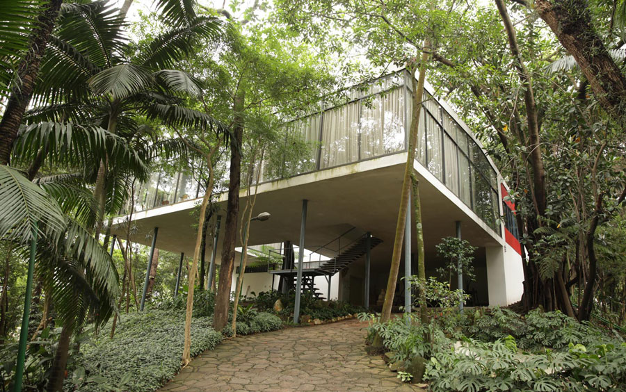 casa1 - Casa de Vidro de São Paulo