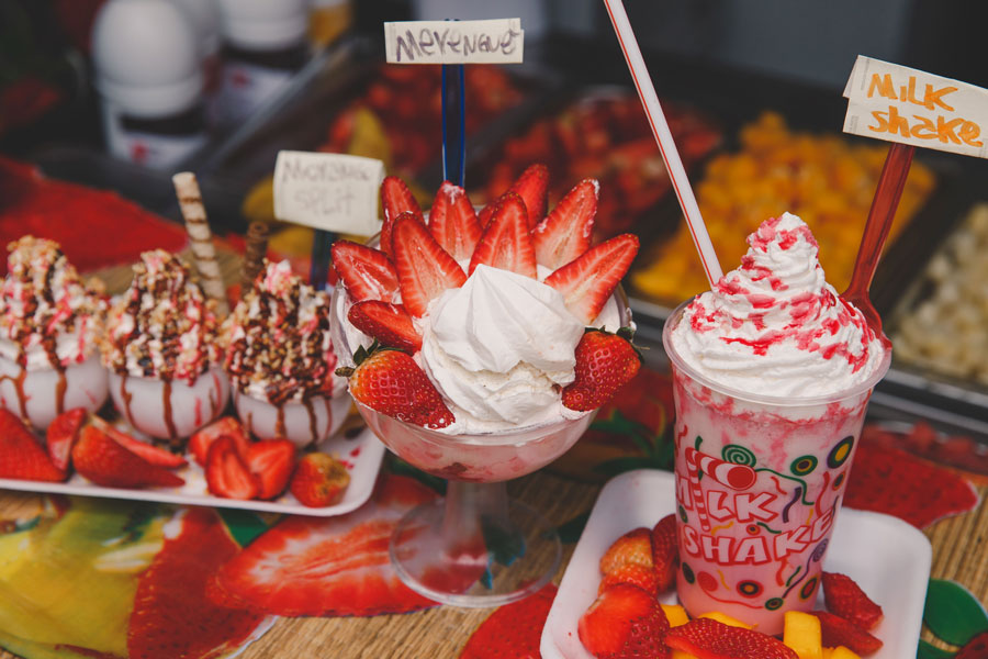 301675 667050 morango split  merengue e milkshake    rafael guirro - Festival do Morango acontece no Shopping Interlar Aricanduva