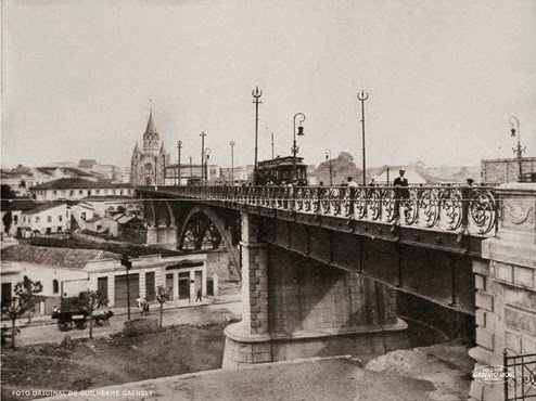 1913 viaduto santa ifigenia guilherme 1 - 463 anos de São Paulo em fatos e fotos