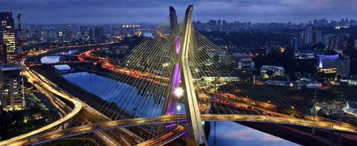 ponte estaiada 500x205 - 463 anos de São Paulo em fatos e fotos