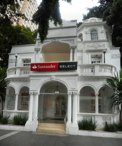 santander 500x599 - Série Avenida Paulista: a mansão dos Sadocco ao McDonald's e Santander