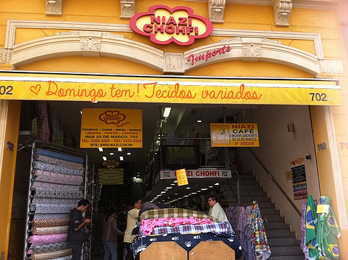 super ziper - Há 90 anos vendendo tecidos em São Paulo!