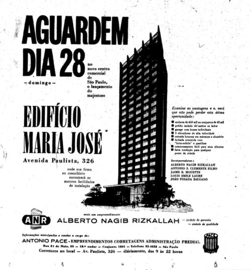 ed maria jose 500x537 - Série Avenida Paulista: da casa de Azem Azem ao Edifício Maria José