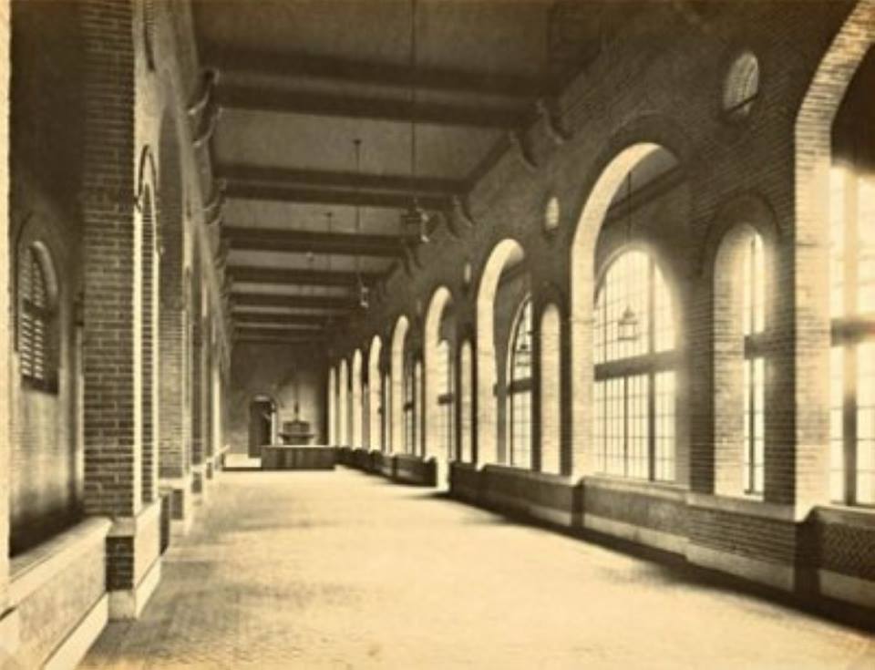pateo fechado usado no sanatorio santa catarina em 1910 - Série Avenida Paulista: surpresas do Hospital Santa Catarina que fez 111 anos este ano