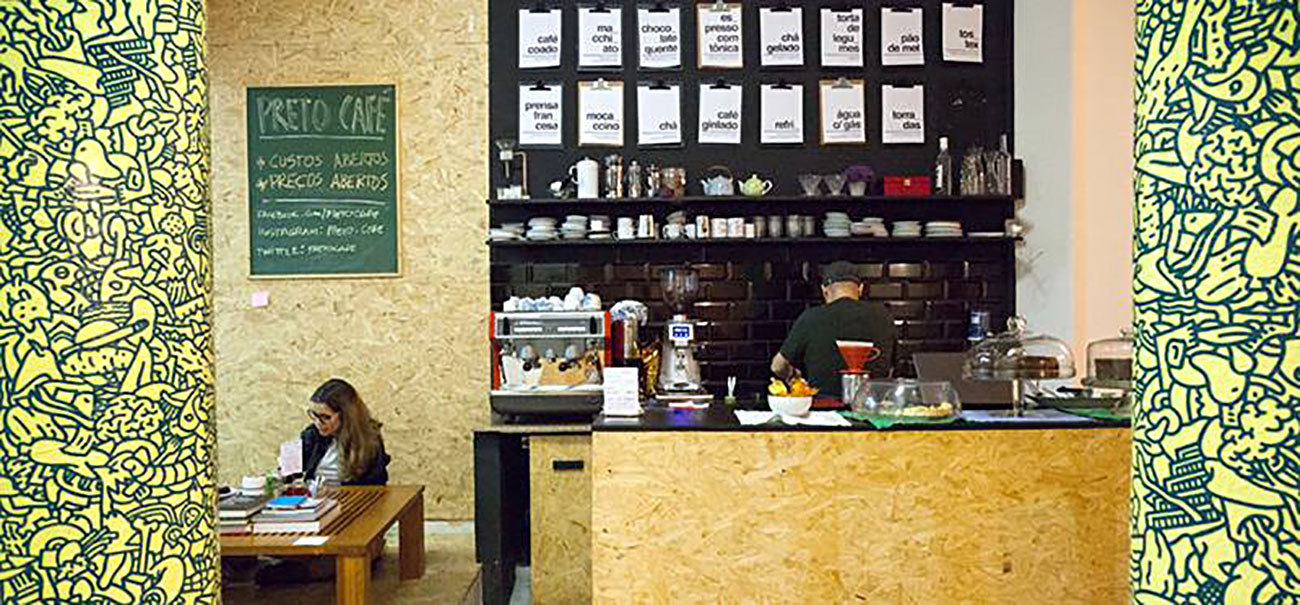Café pelo preço que você quiser pagar, no centro de São Paulo