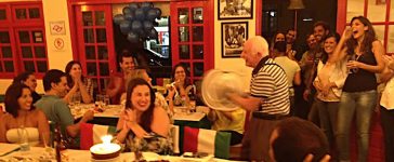 Muita tradição italiana na Cantina da Conchetta!