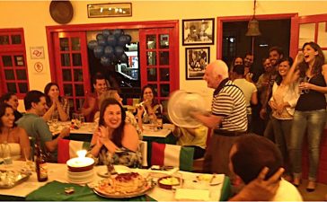 Muita tradição italiana na Cantina da Conchetta!