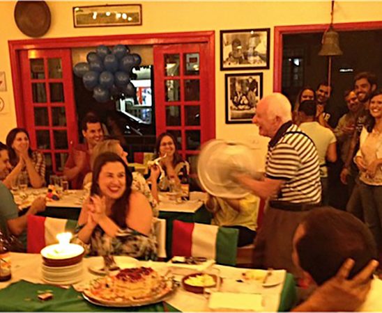 Muita tradição italiana na Cantina da Conchetta!