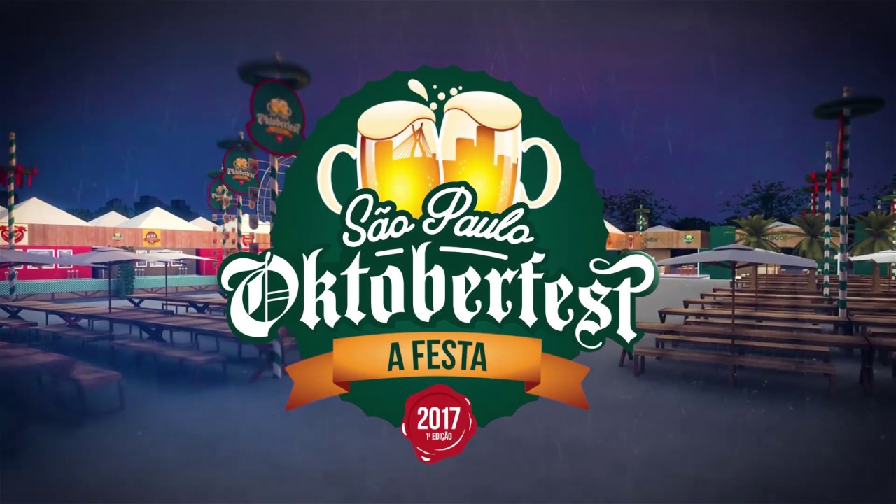 youtube - 1ª edição da Oktoberfest em São Paulo para todos nós!