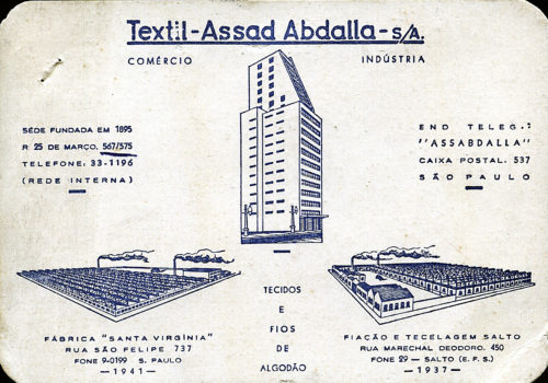 correspondencia2 500x350 - Série Avenida Paulista: a casa de Assad Abdalla