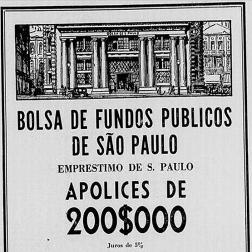 bolsa2 500x499 - Série Avenida Paulista: da casa de Paes Leme ao Conjunto Residencial Suíço
