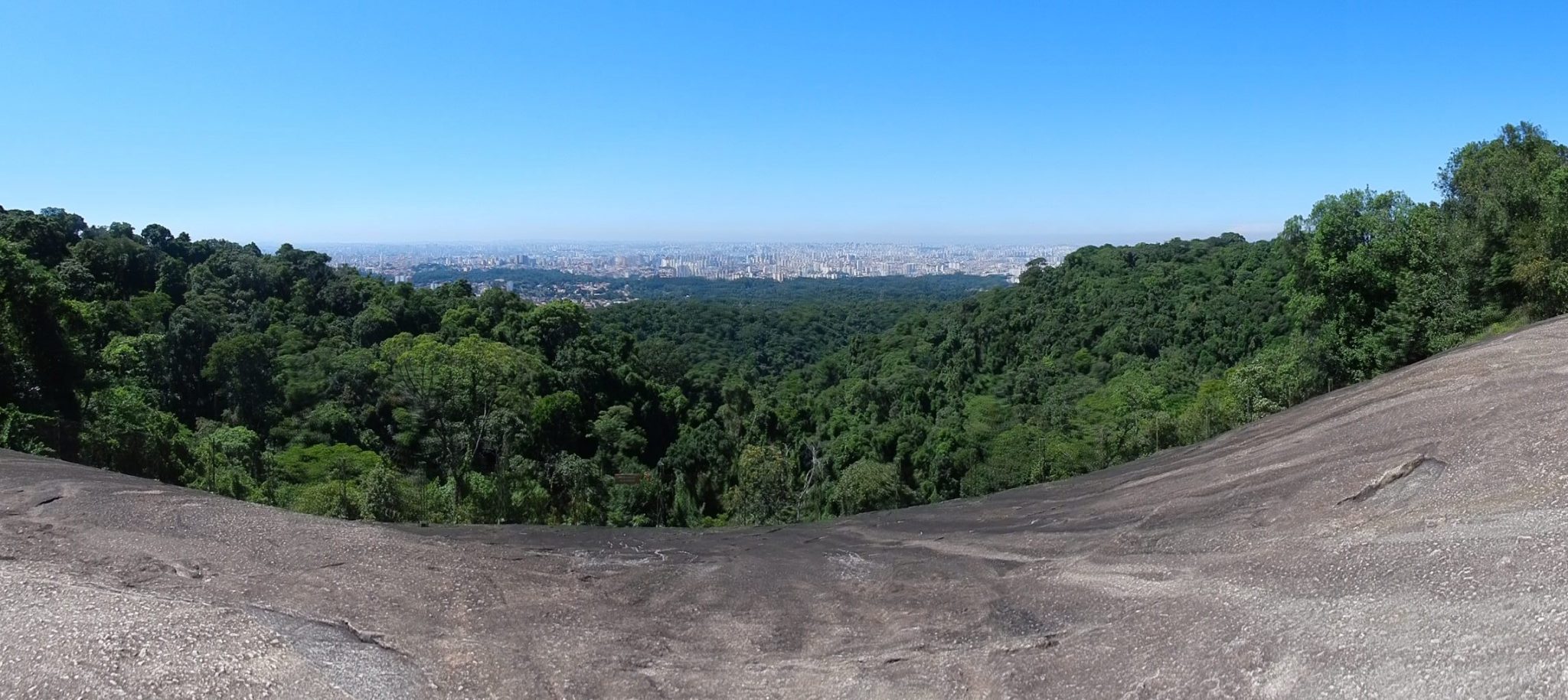 parque estadual da cantareira   nucleo aguas claras   pedra grande - São Paulo vista de cima também é linda!