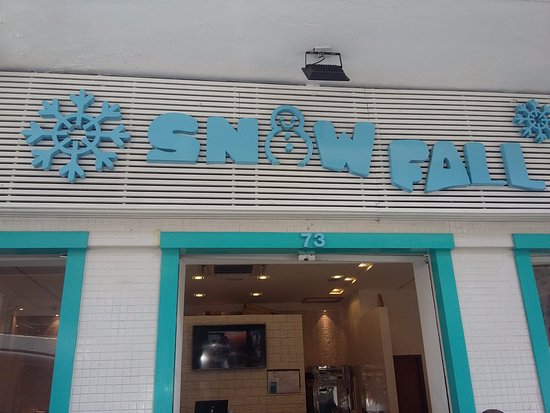trip a 1 - Snowfall, sorvete tipicamente coreano em São Paulo!