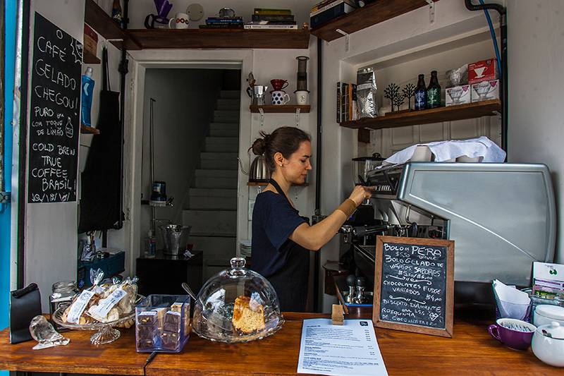 veja 2 - The Little Coffee Shop, o menor café de São Paulo é delicioso!